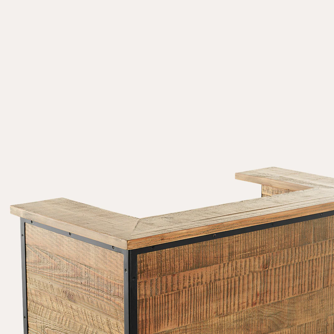 Sierra Reclaimed Reception Desk (Small) - Image 11