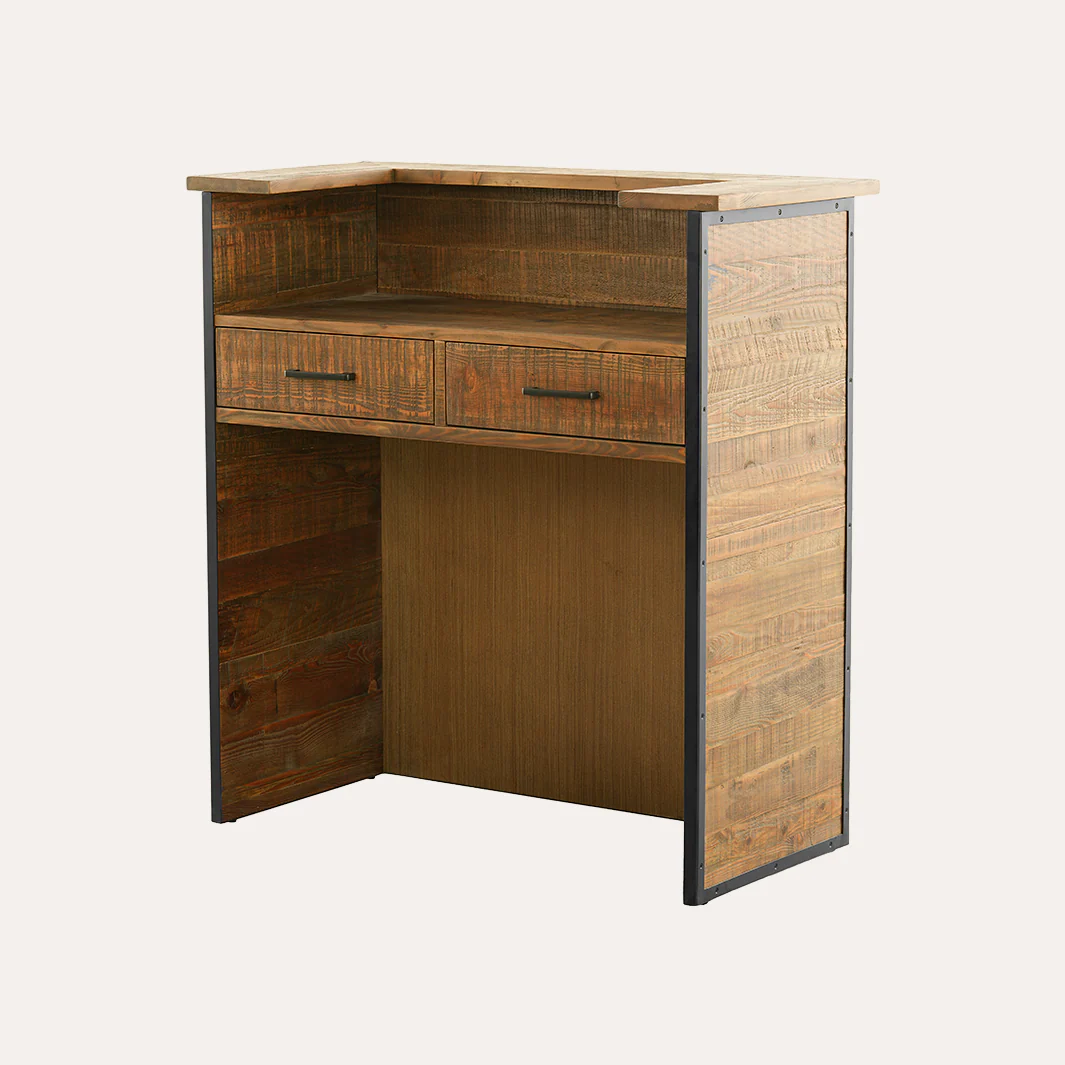 Sierra Reclaimed Reception Desk (Small) - Image 2