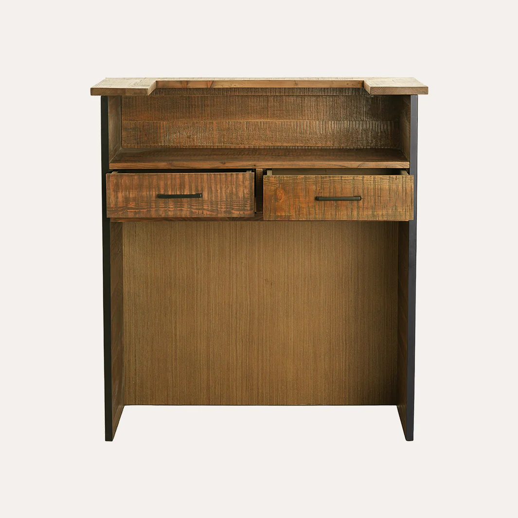 Sierra Reclaimed Reception Desk (Small) - Image 5