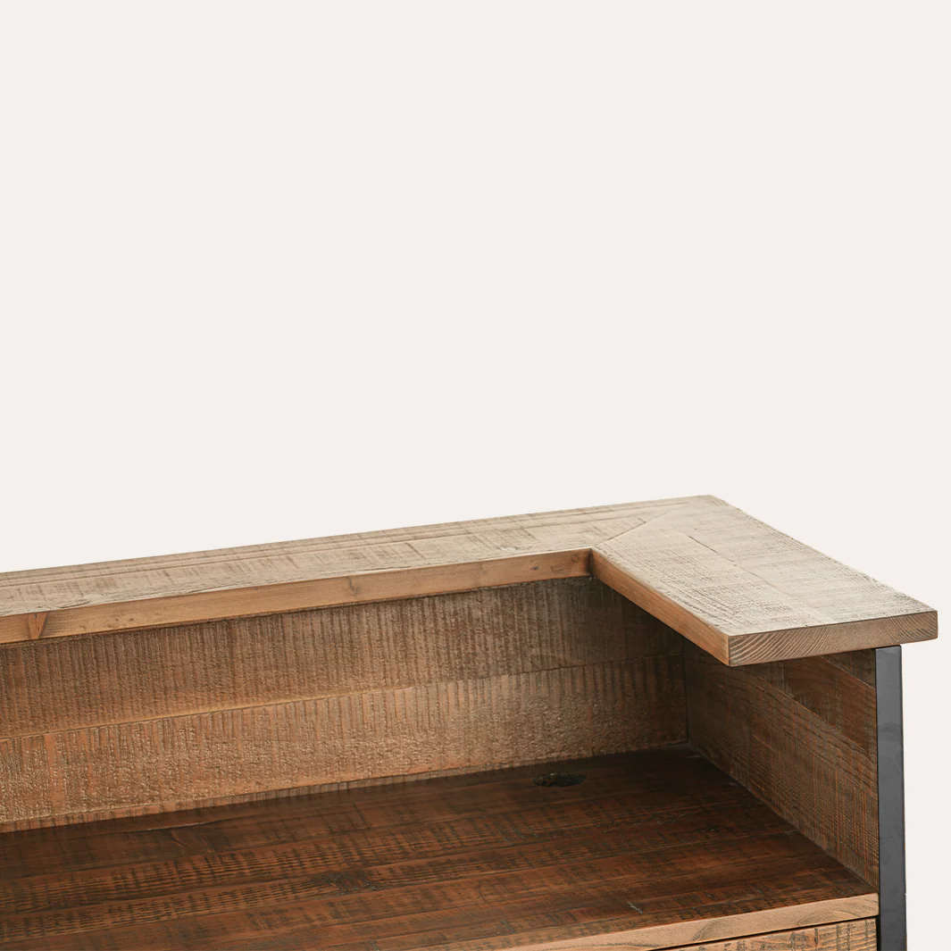 Sierra Reclaimed Reception Desk (Small) - Image 7