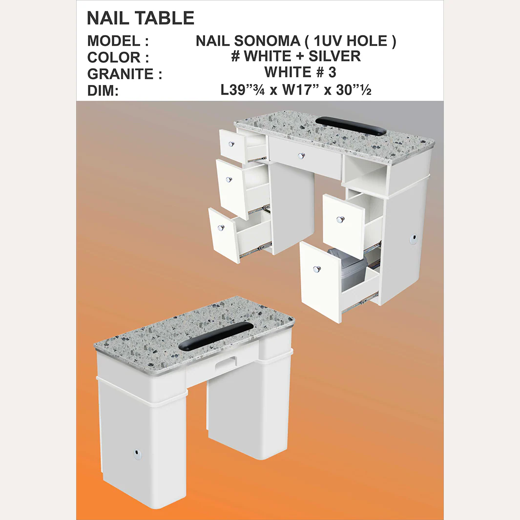 Sonoma Manicure Table - Image 4