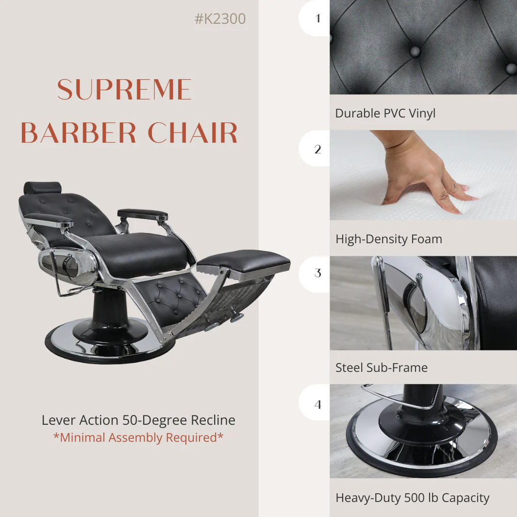 Supreme Barber Chair - Image 16
