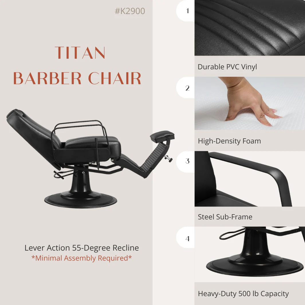 Titan Barber Chair - Image 14