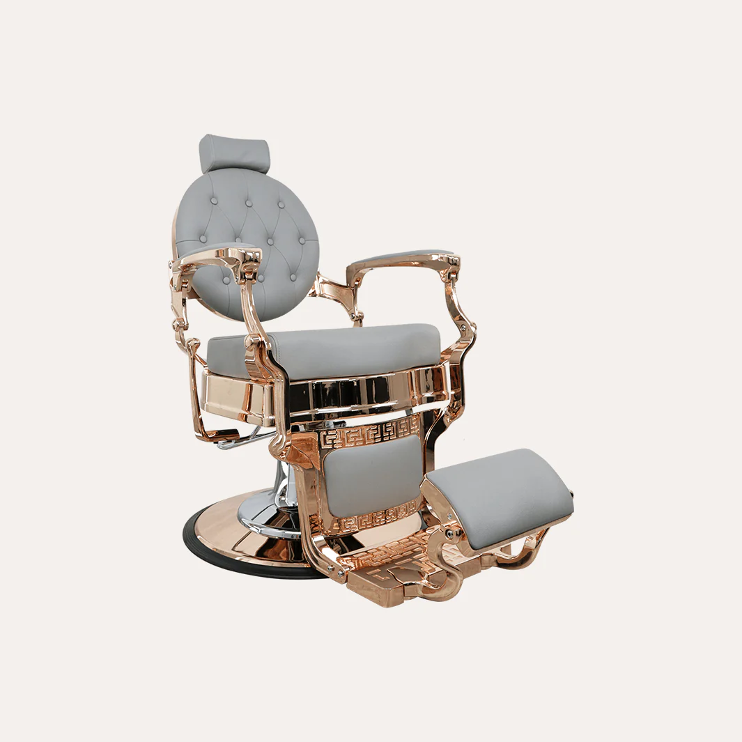 Toronto Rose Gold Barber Chair - Image 11