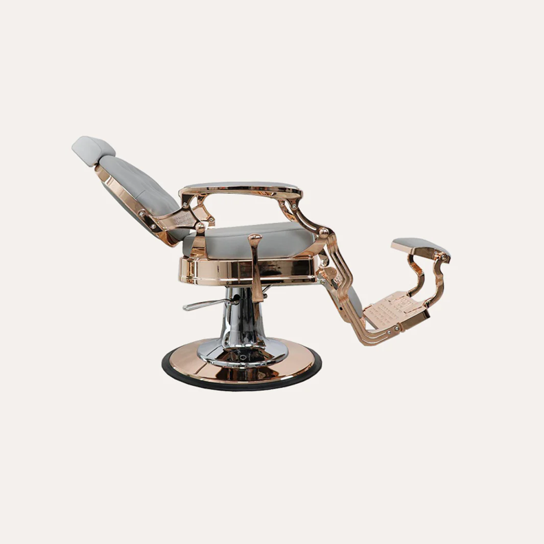 Toronto Rose Gold Barber Chair - Image 12