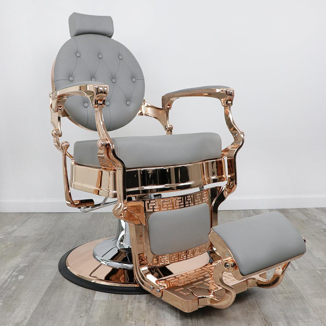 Toronto Rose Gold Barber Chair - Image 14