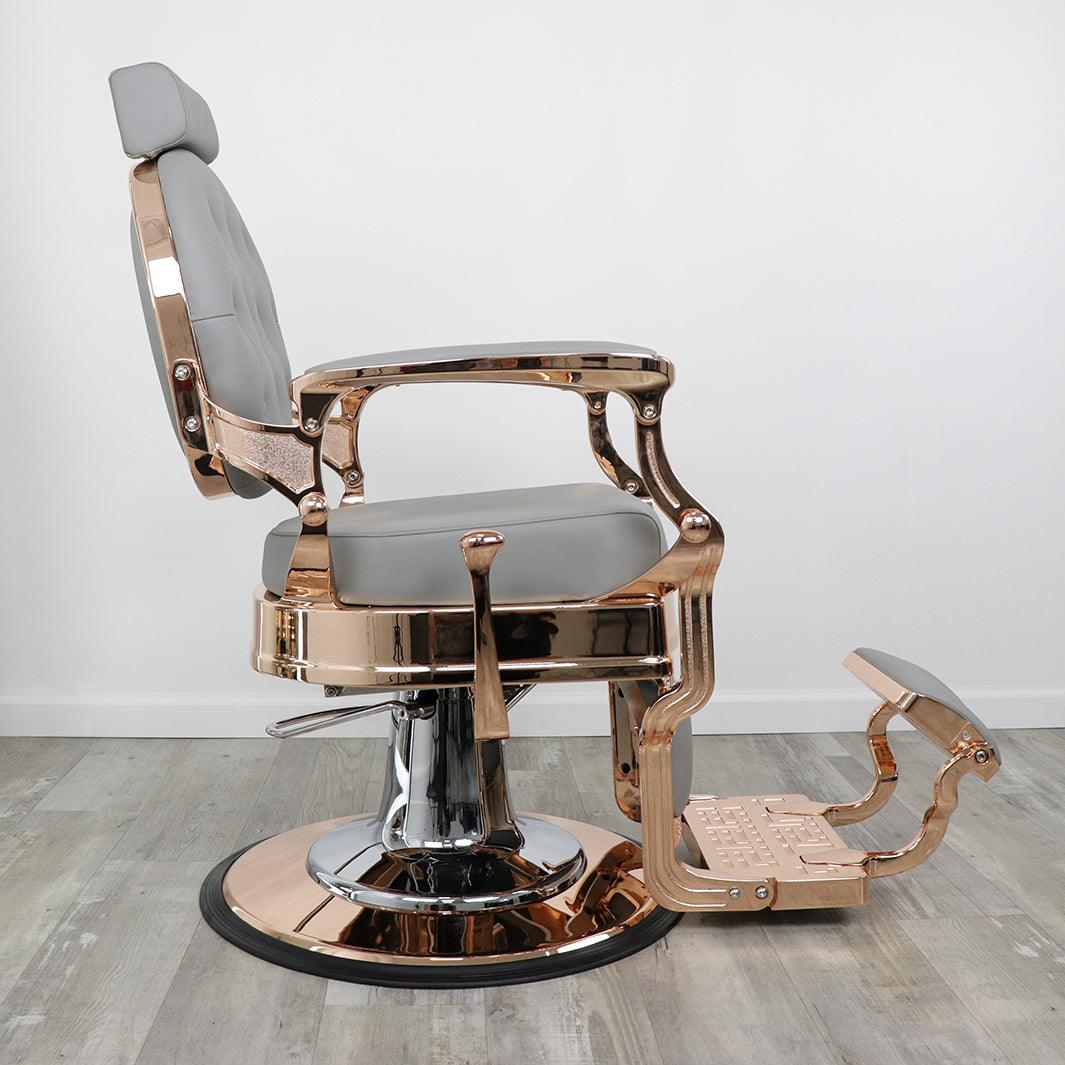 Toronto Rose Gold Barber Chair - Image 16