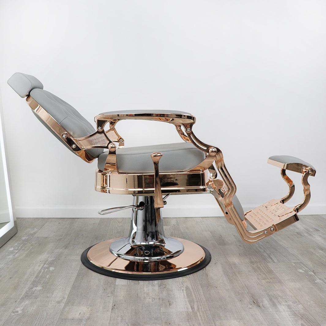 Toronto Rose Gold Barber Chair - Image 17