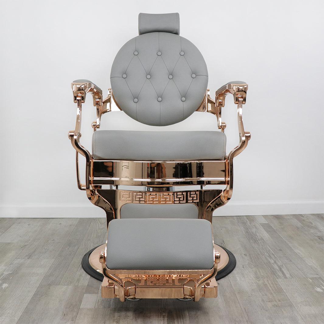 Toronto Rose Gold Barber Chair - Image 18