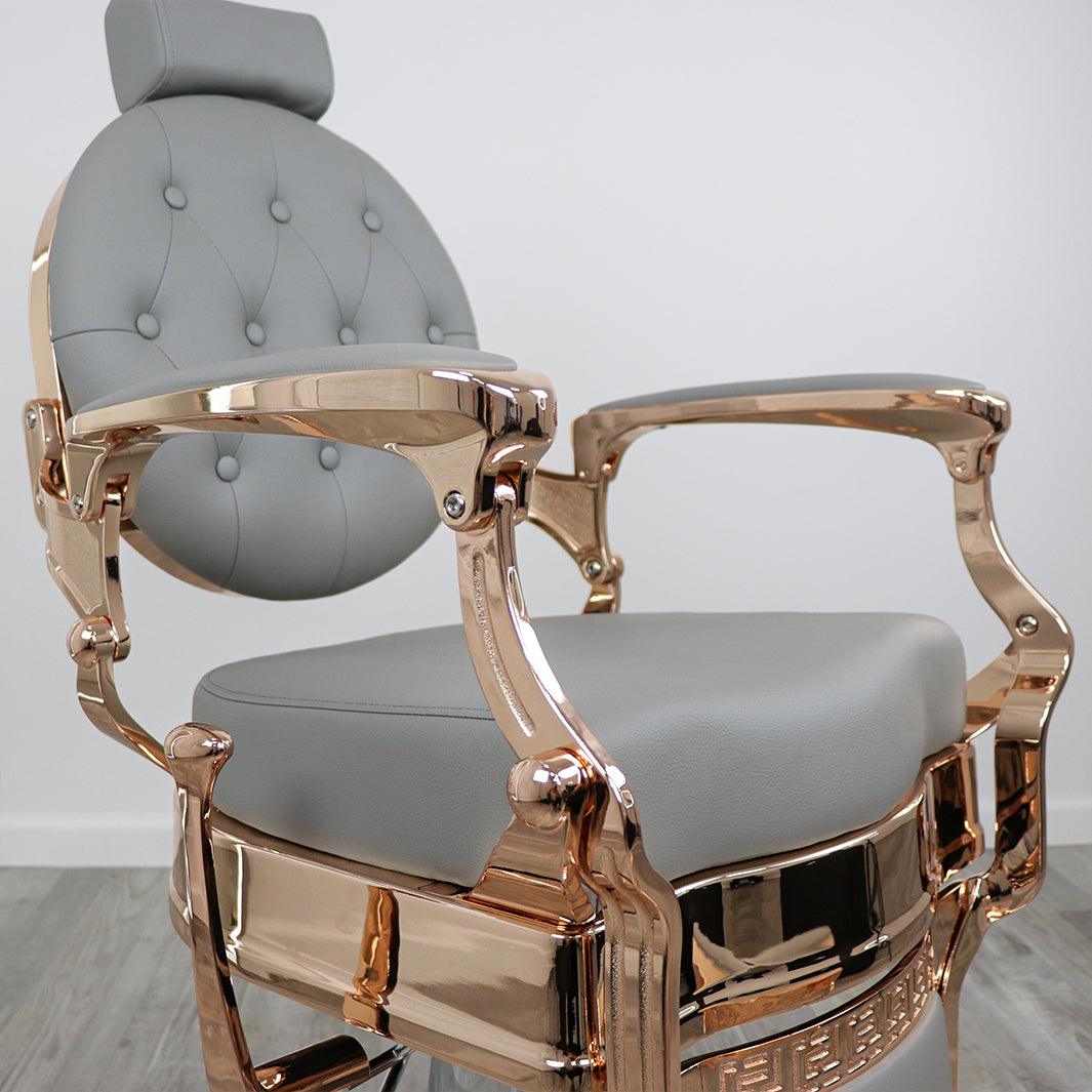 Toronto Rose Gold Barber Chair - Image 20