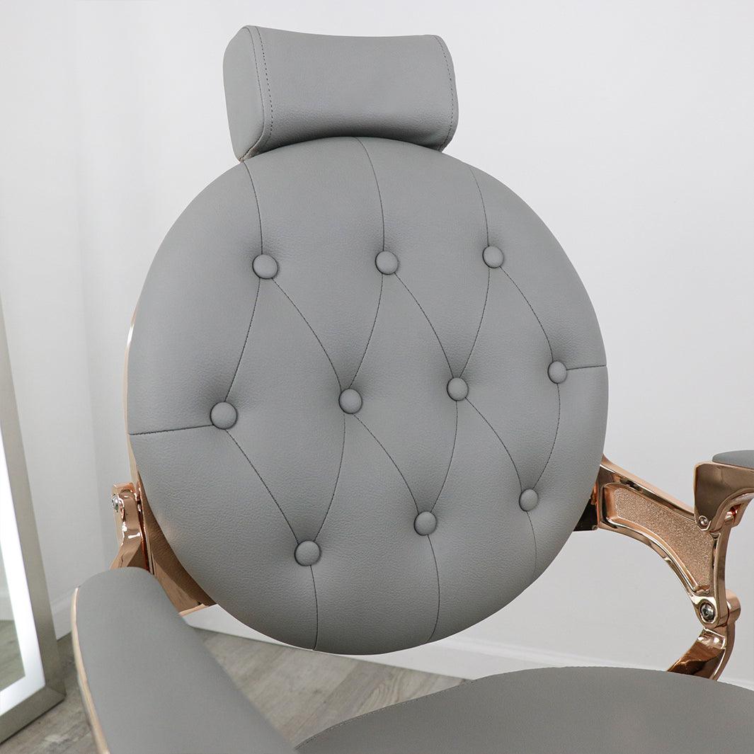 Toronto Rose Gold Barber Chair - Image 21