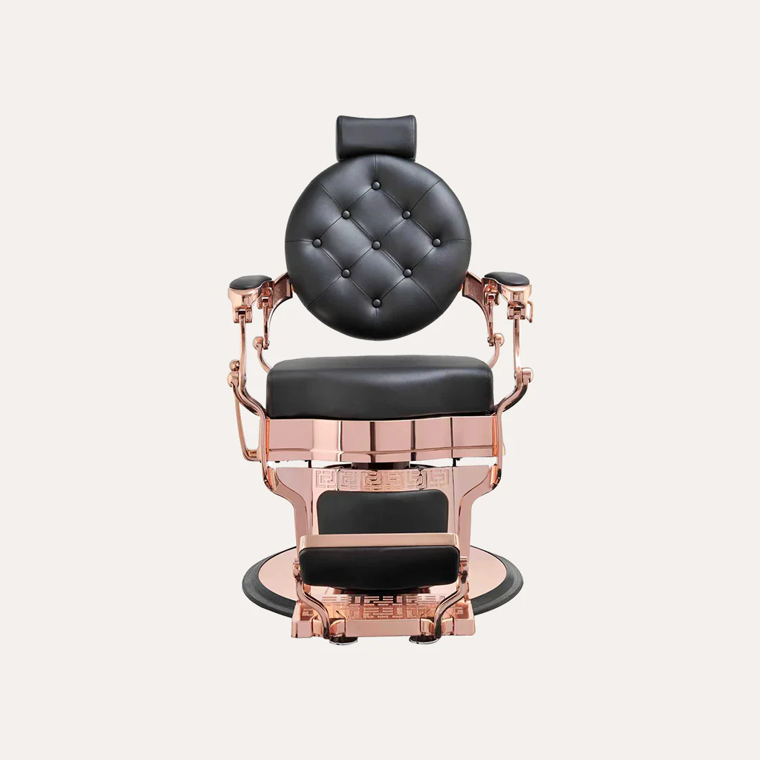 Toronto Rose Gold Barber Chair - Image 6