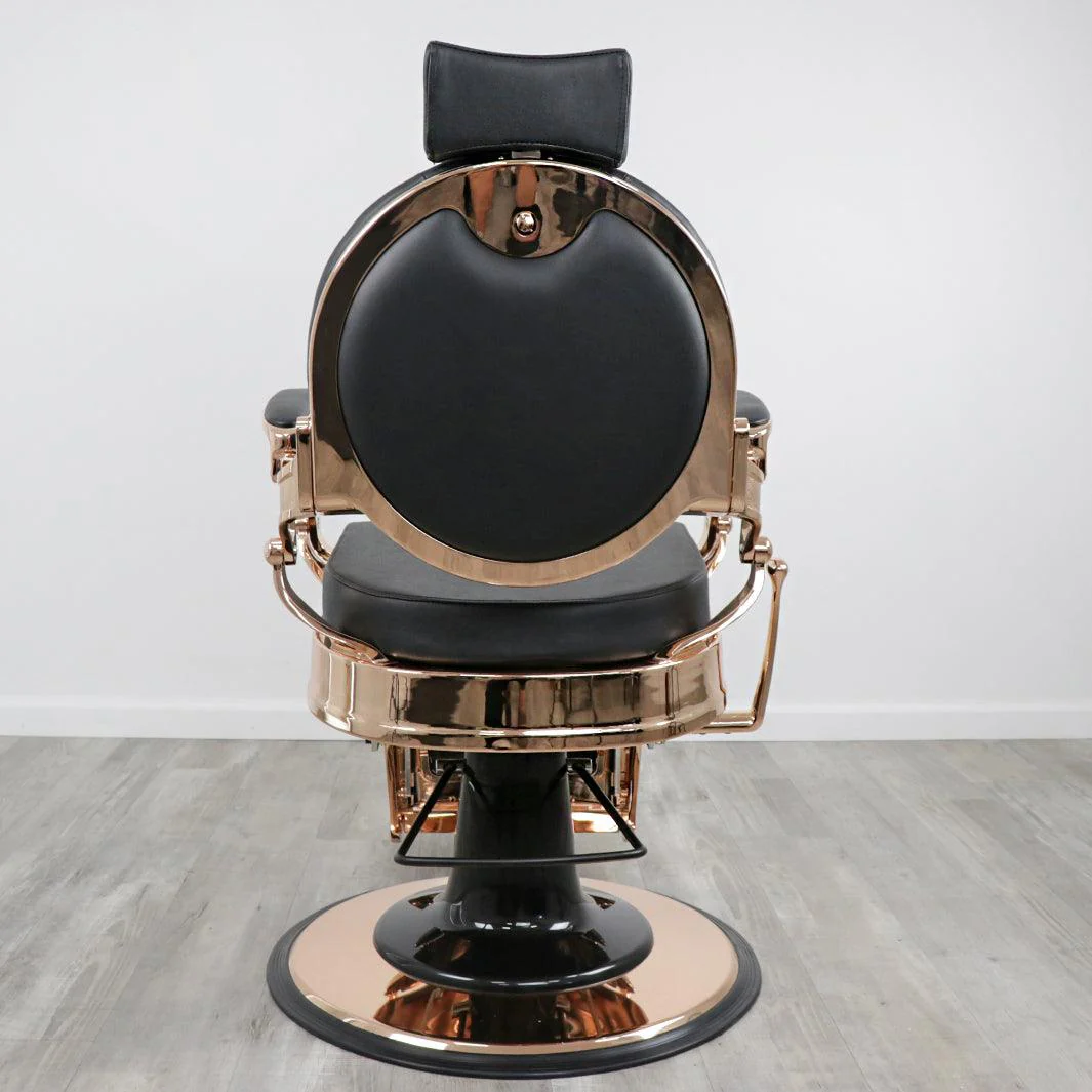 Toronto Rose Gold Barber Chair - Image 7