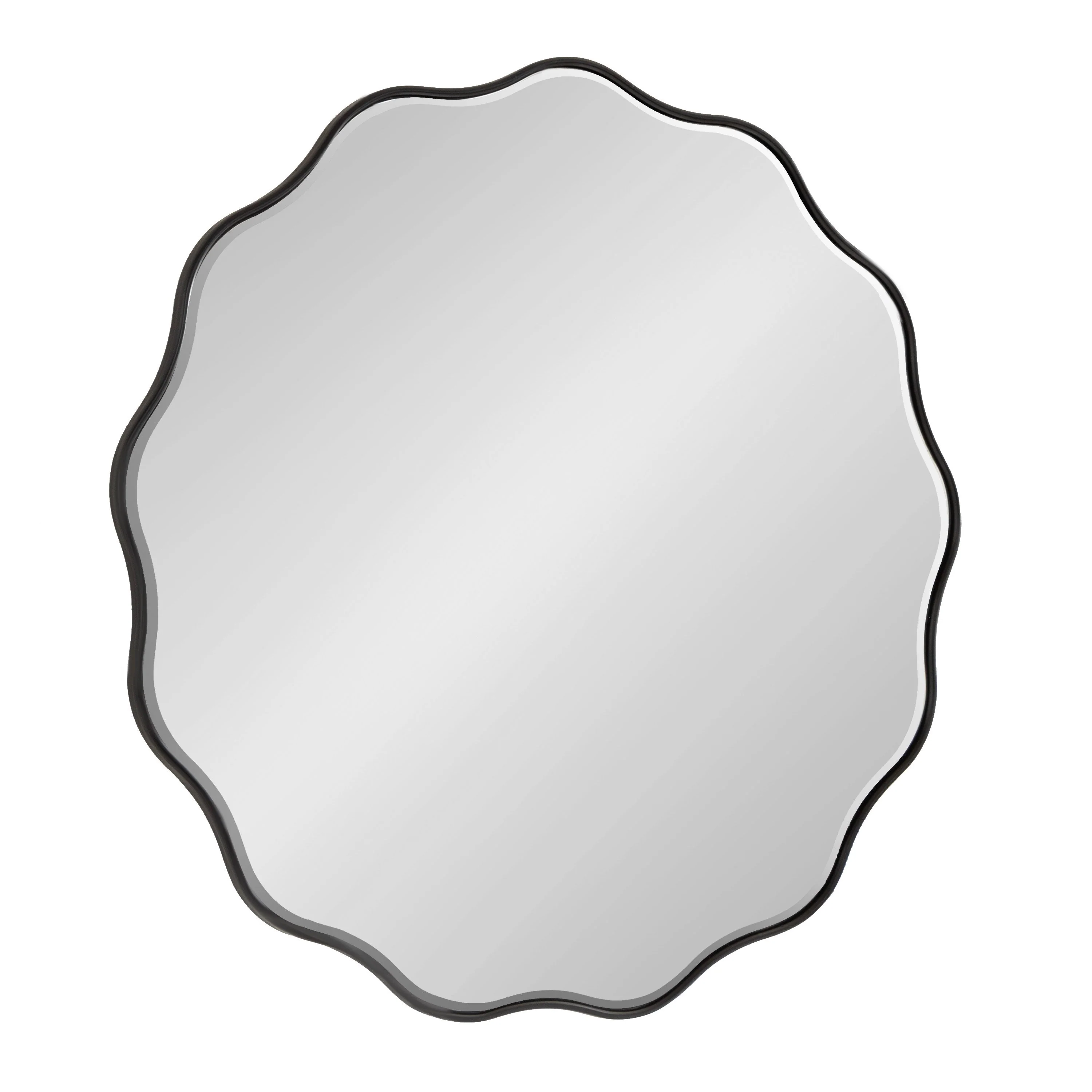 Viona Round Scalloped Mirror - Image 14