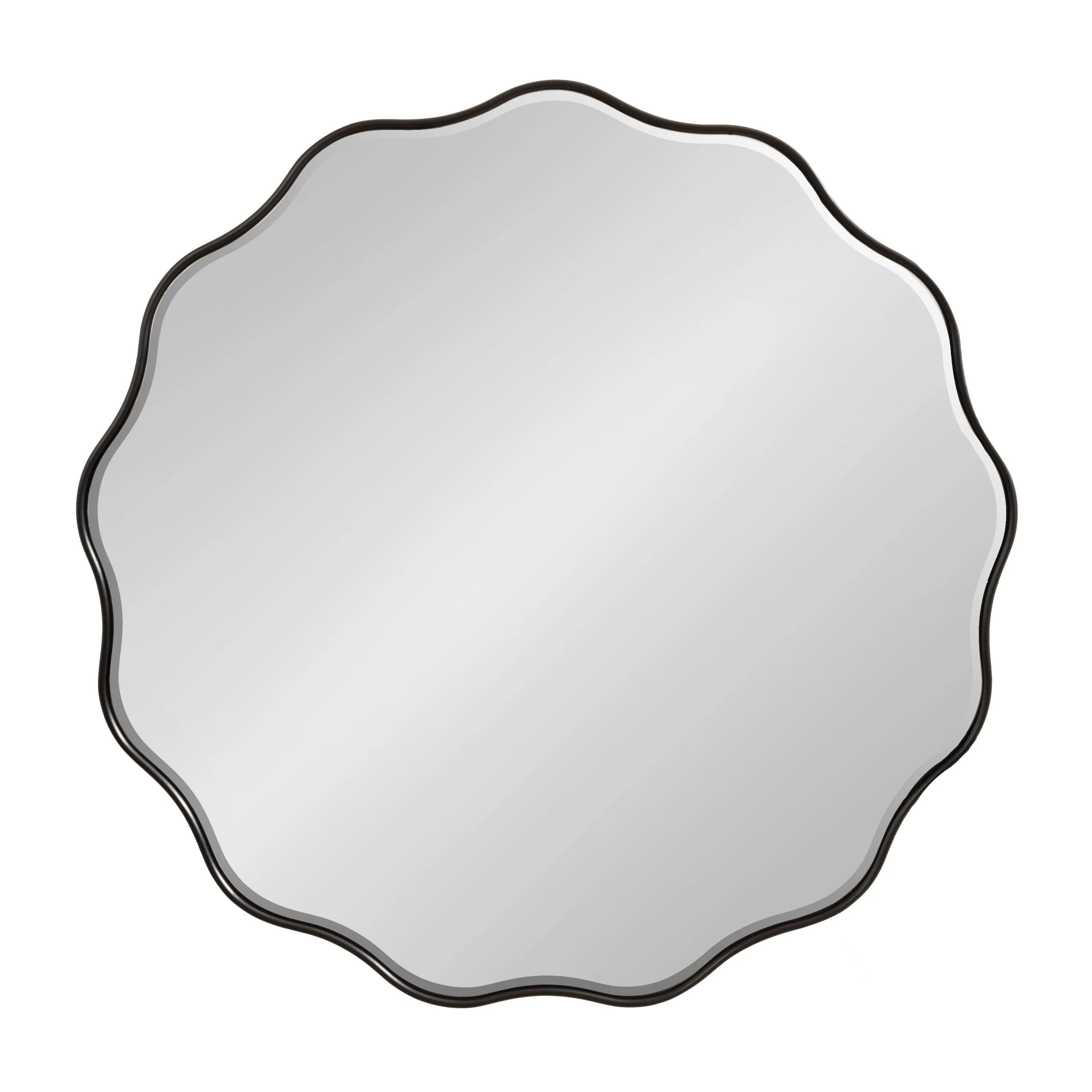 Viona Round Scalloped Mirror - Image 29