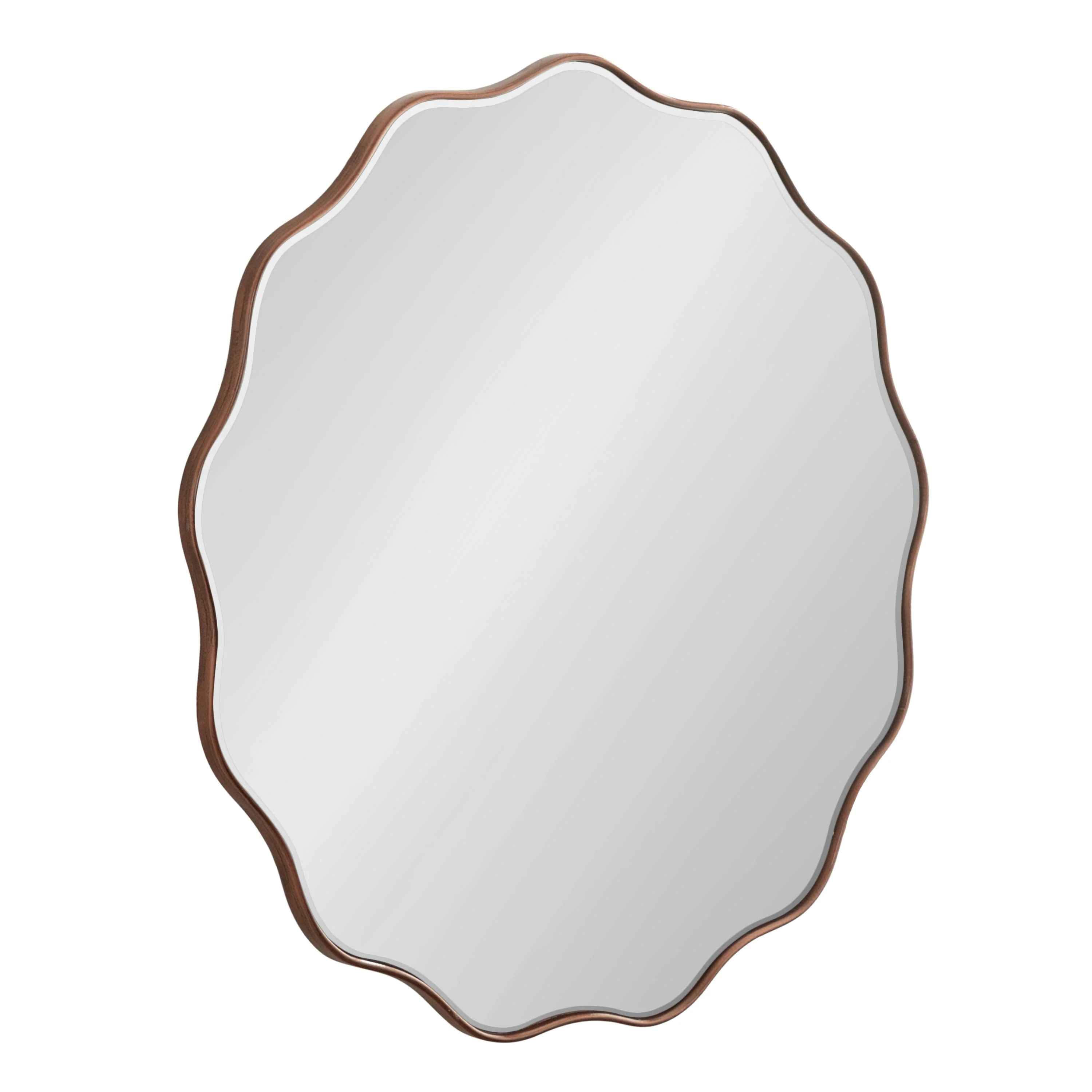 Viona Round Scalloped Mirror - Image 42