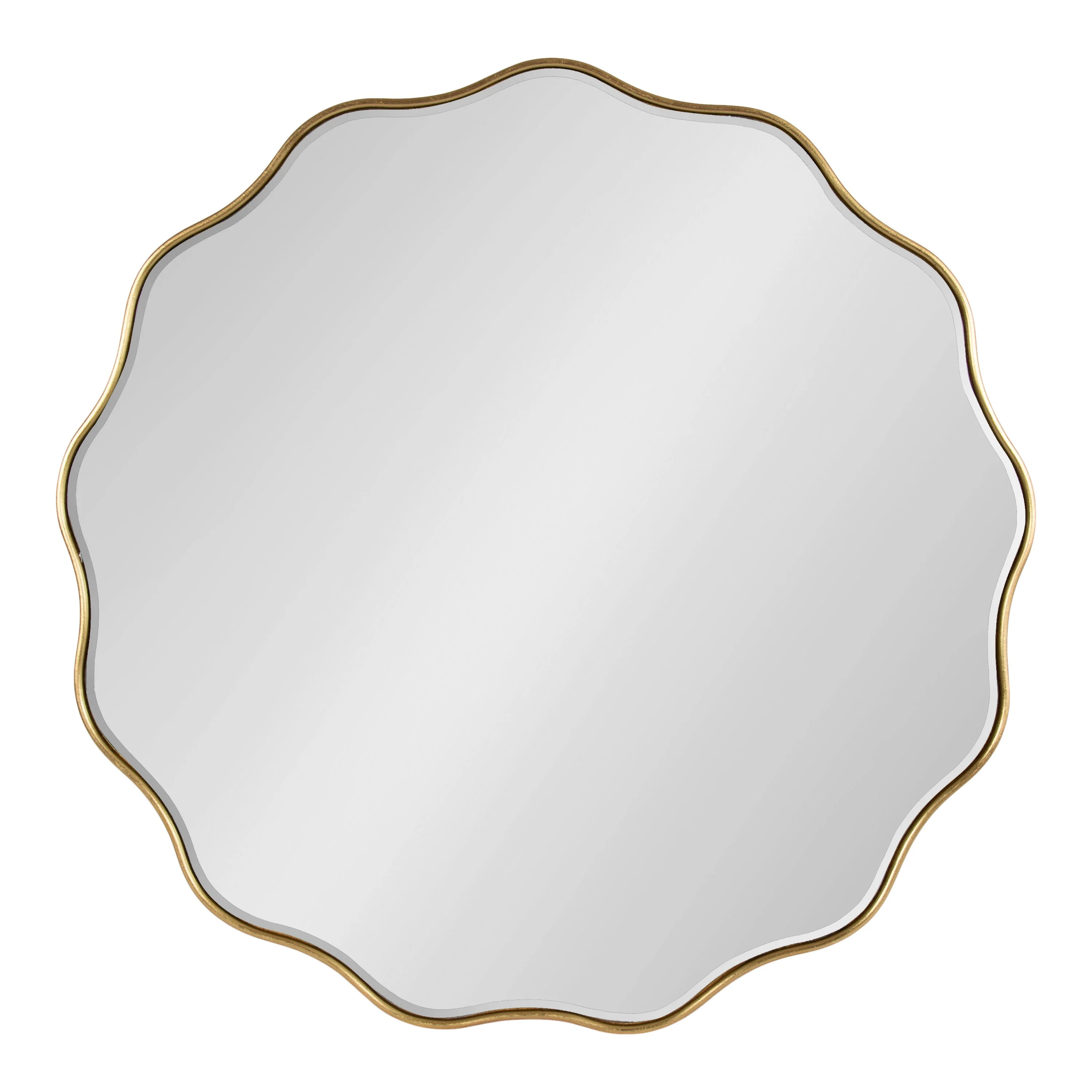Viona Round Scalloped Mirror - Image 43