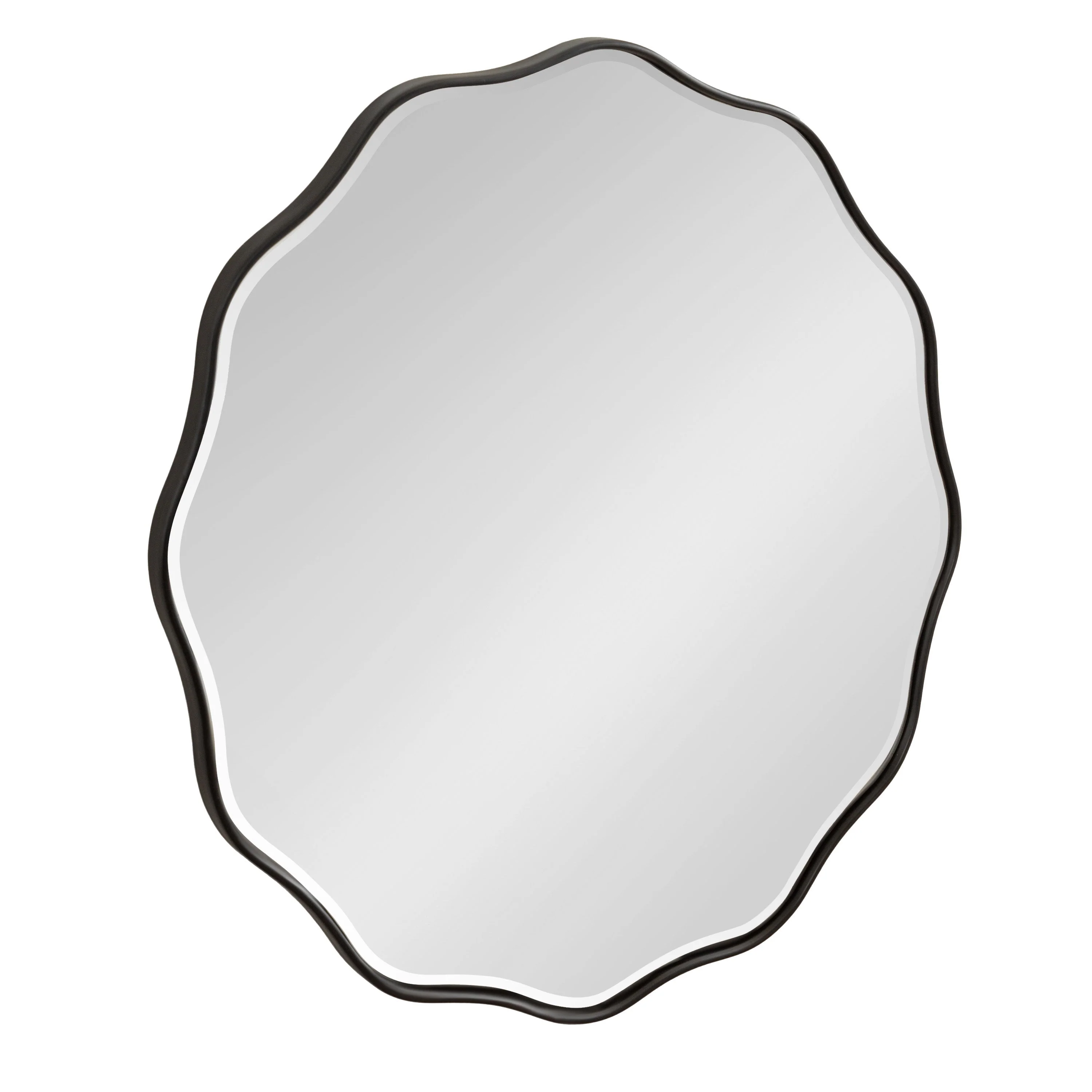 Viona Round Scalloped Mirror - Image 46