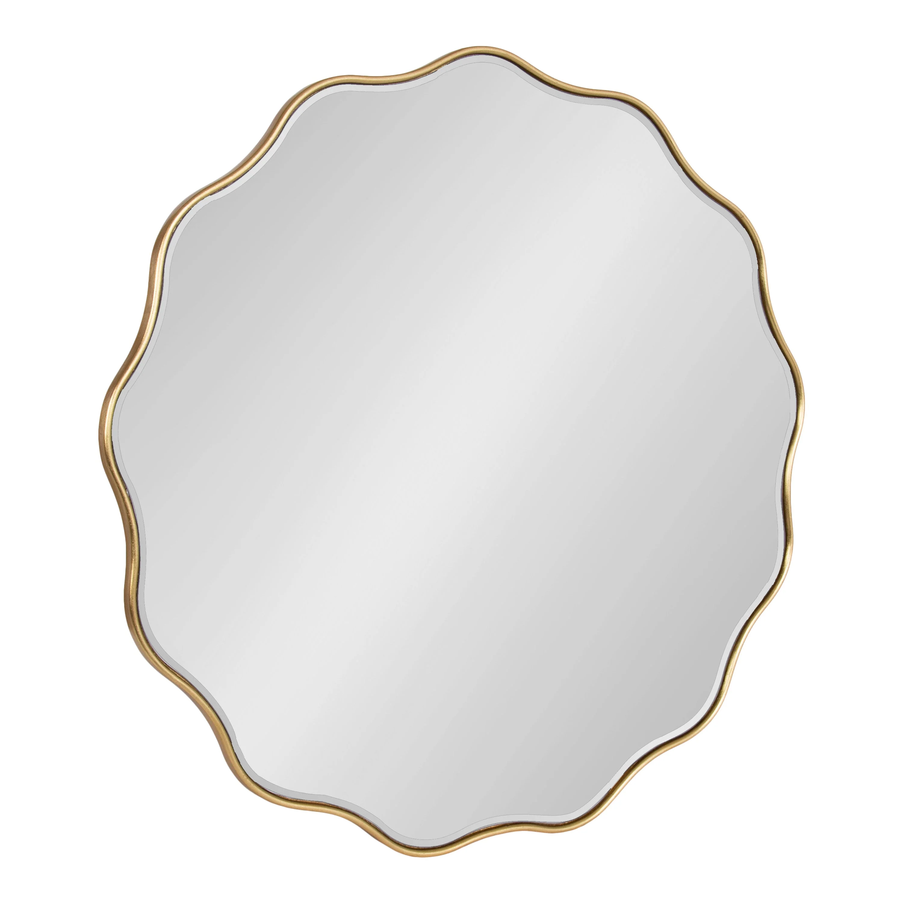Viona Round Scalloped Mirror - Image 47