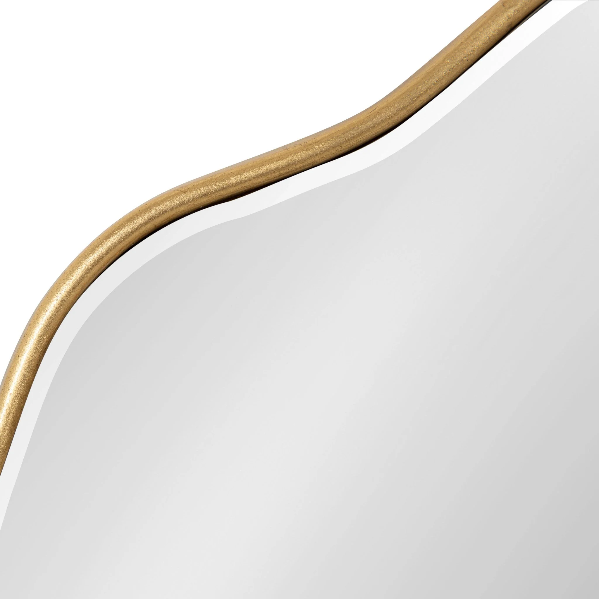 Viona Round Scalloped Mirror - Image 5