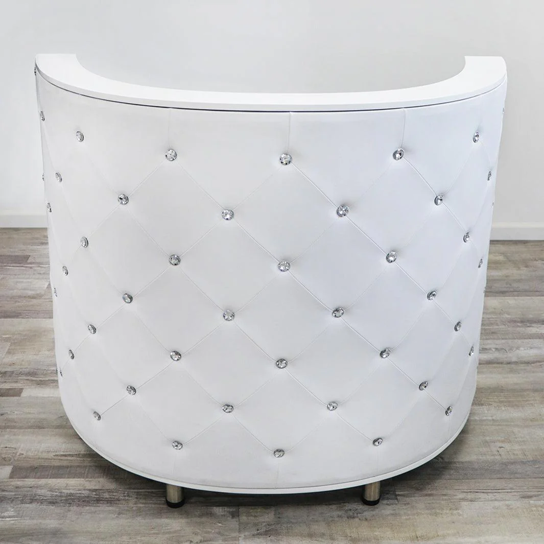 White Glam Reception Desk - Image 10