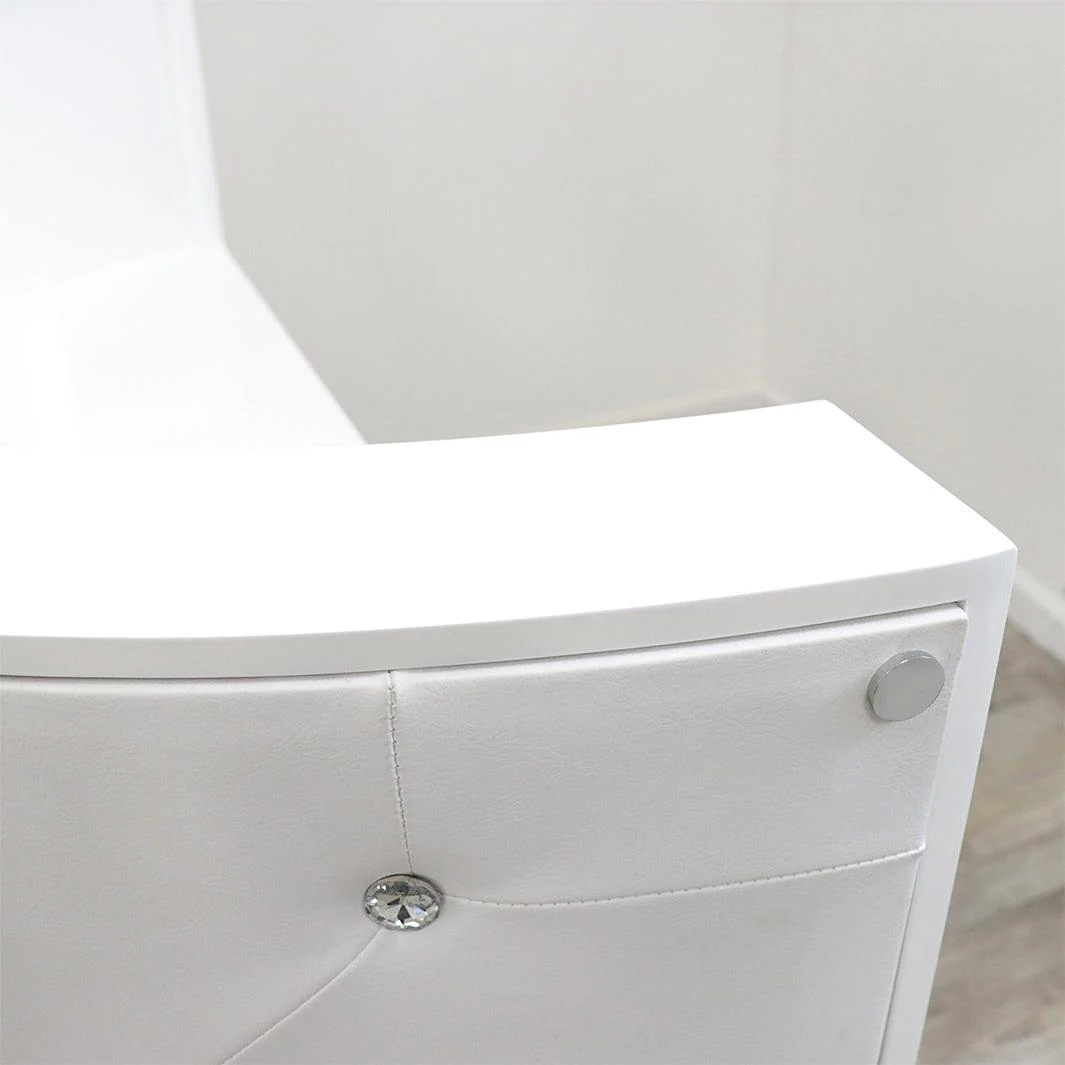 White Glam Reception Desk - Image 8