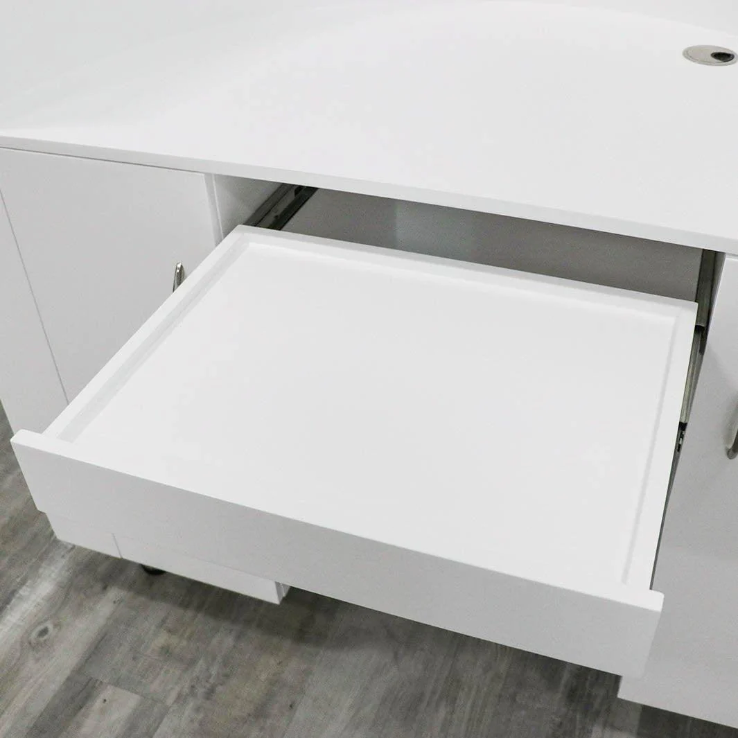 White Glam Reception Desk - Image 9
